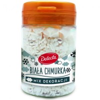 Posypka biała chmurka Delecta - 55g