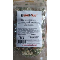 Przyprawa do jajecznicy z suszonymi kurkami 30g